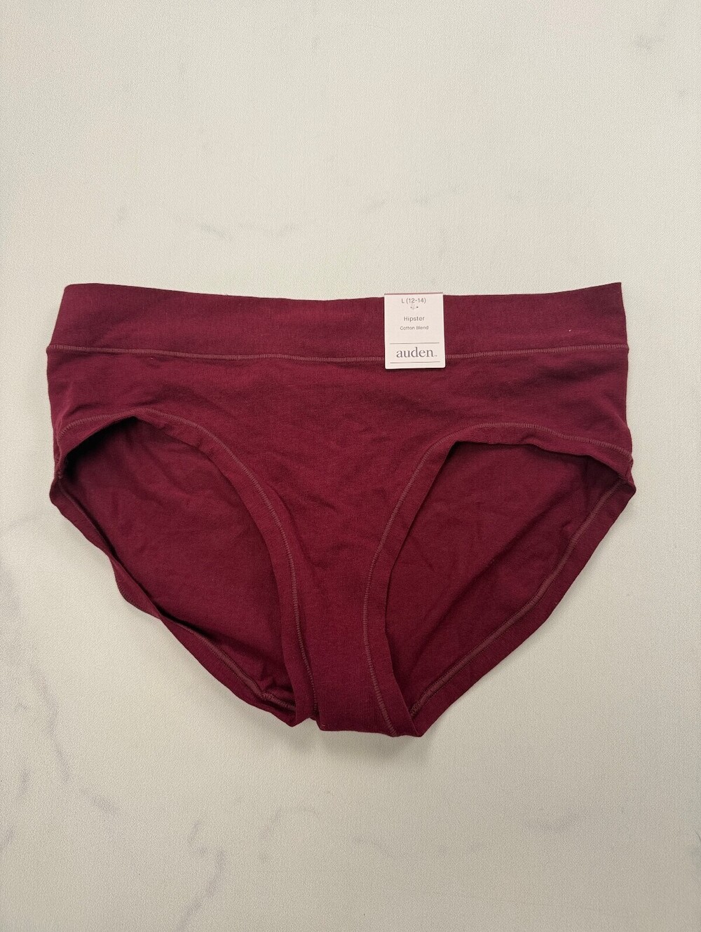 Auden Bikini Burgundy 90s VTG Flattering - Womens L